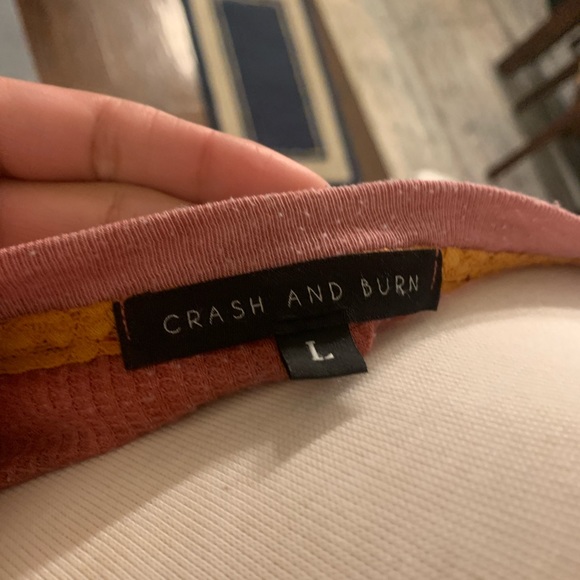 Crash & Burn thermal knit top - Picture 4 of 5